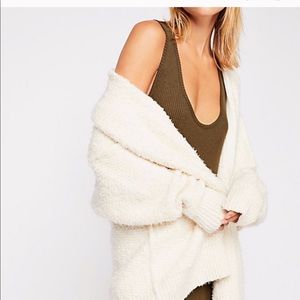 Free people coziest ever cardigan